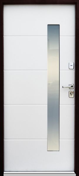 Вхідні двері в будинок - Берислав - модель Everlast Brown комплектація F4 0304241650 фото